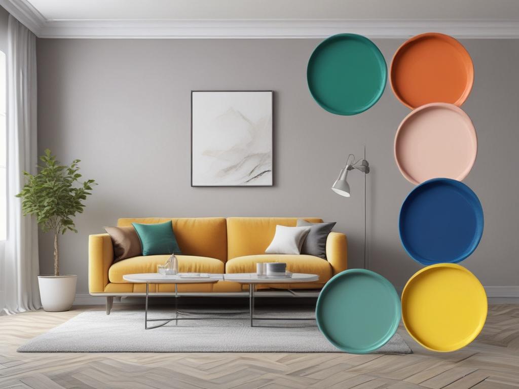 interior painting, home decor, vibrant colors, skilled painters