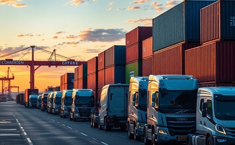 Delivery truck with containers