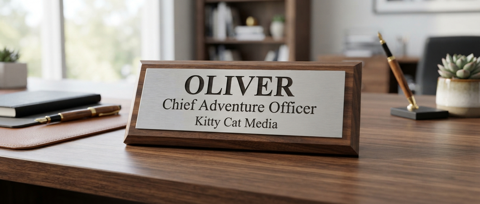 Desk Plaque