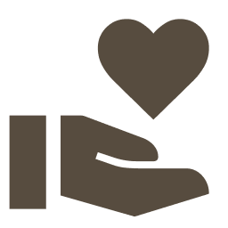 volunteer activism fill streamline outlined fill - material symbols.png