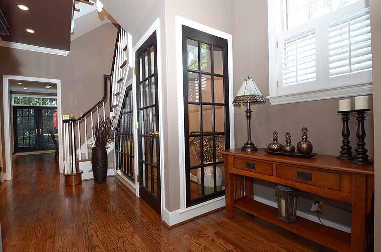 Freshly painted home interior