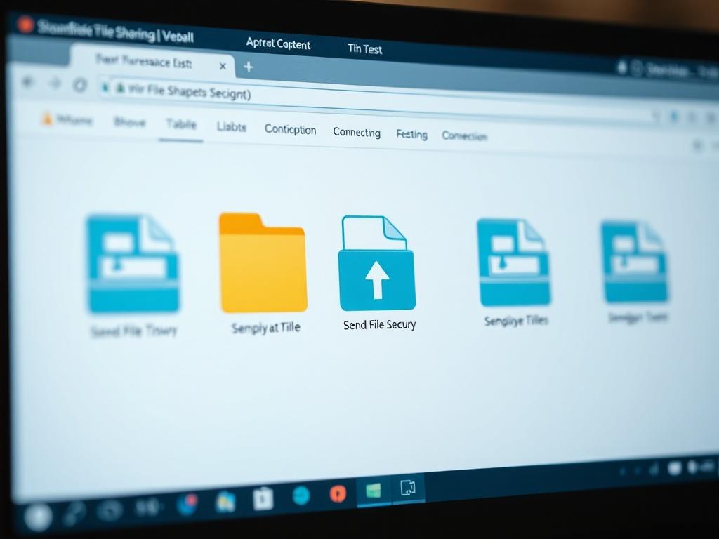 A high resolution close up of a computer screen displaying