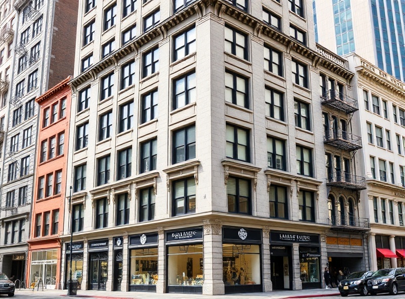 Historic mixed-use building in Financial District