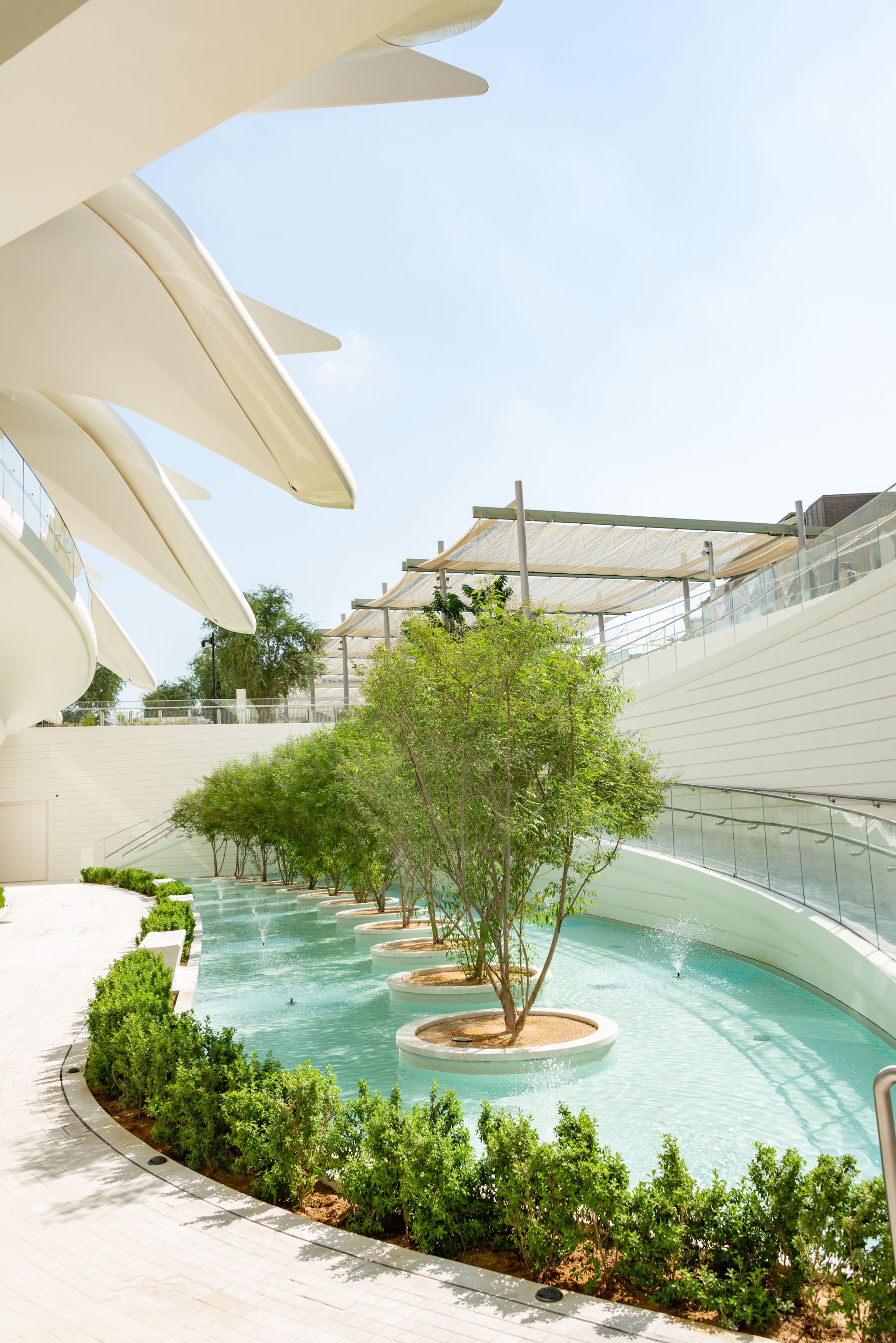 Water feature integration