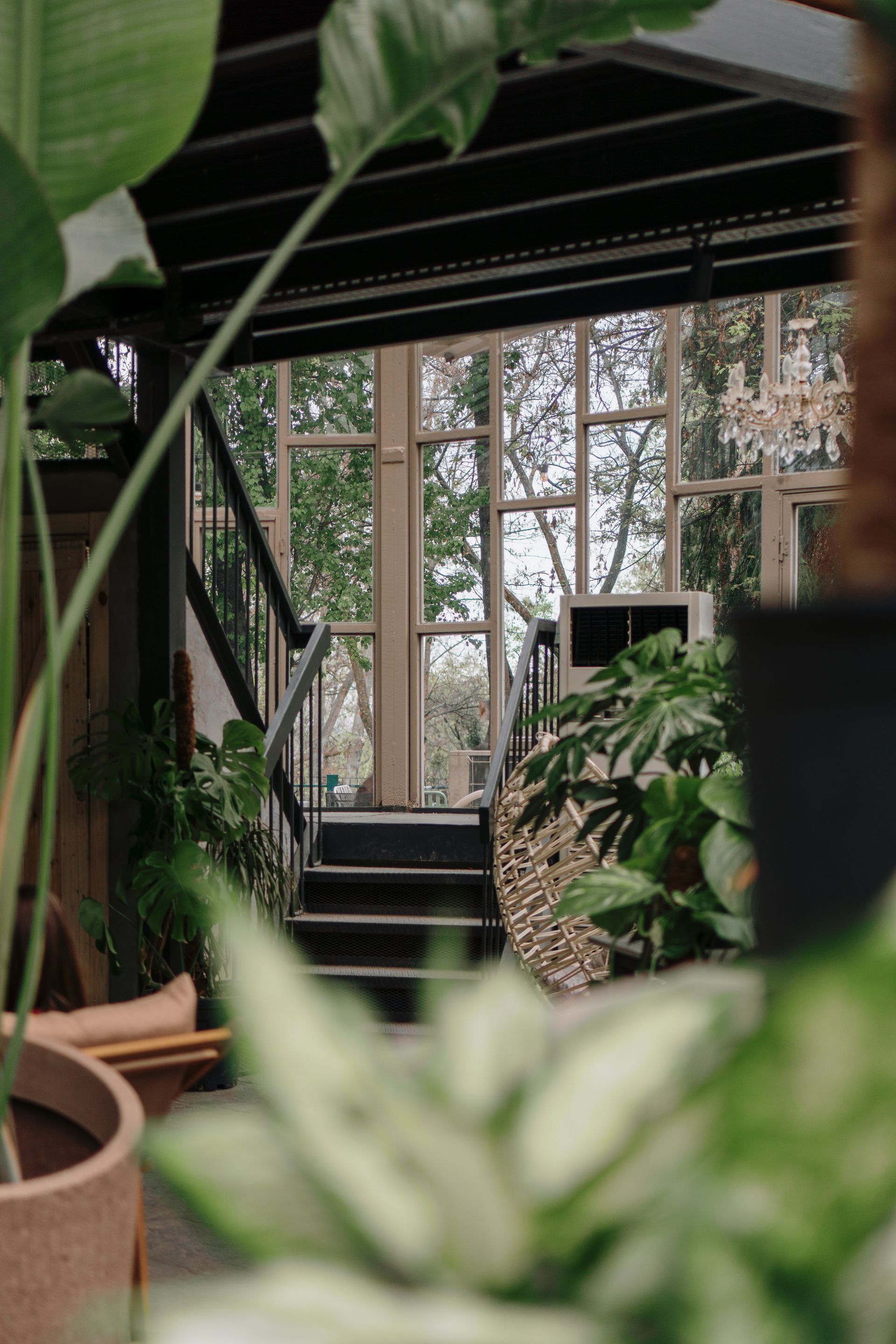 Interior space with natural light