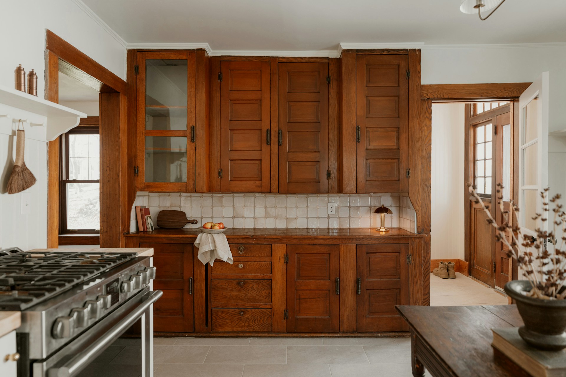 Kitchen renovation with living wall