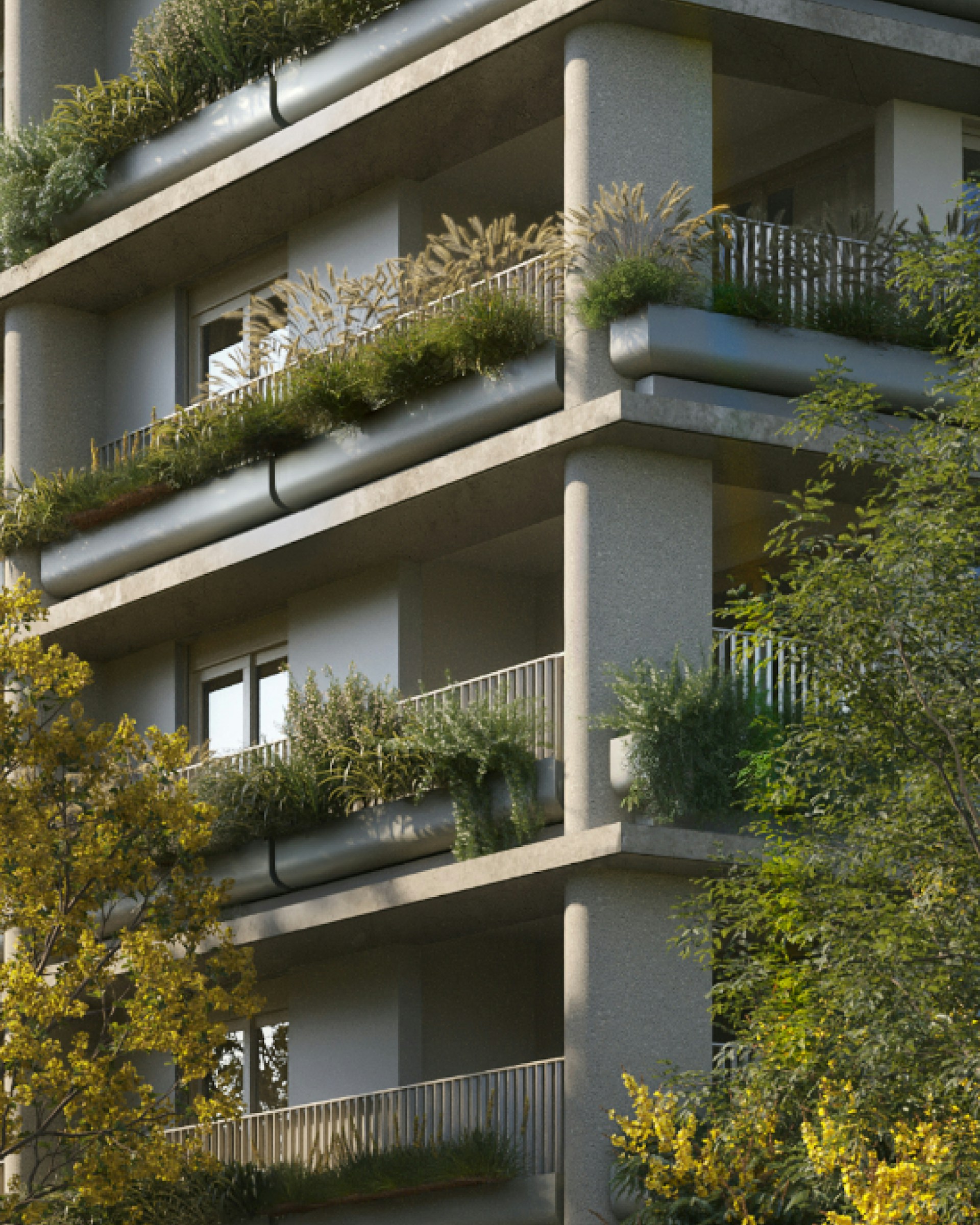 Biophilic residential architecture example