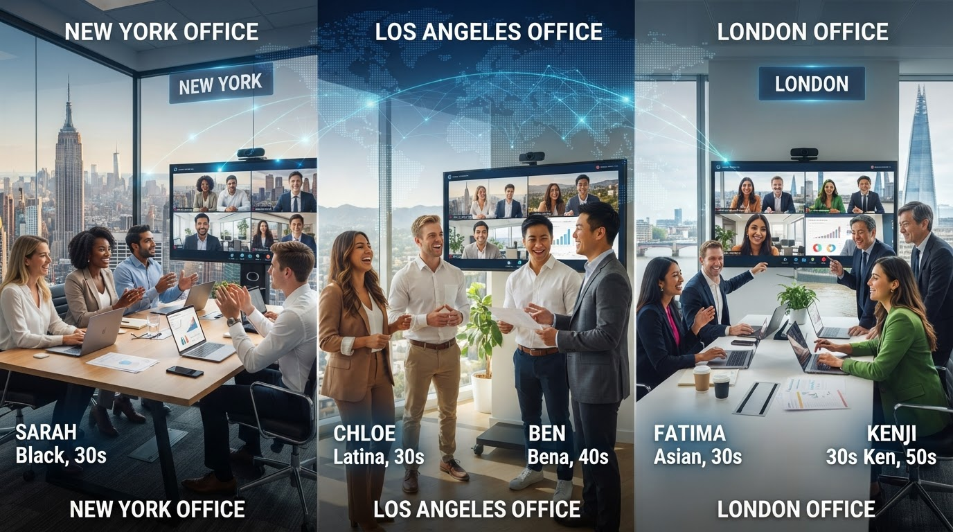Global team collaboration
