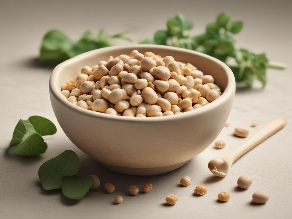 sprouted soybean, protein rich cereal, children, healthy meal, local ingredients