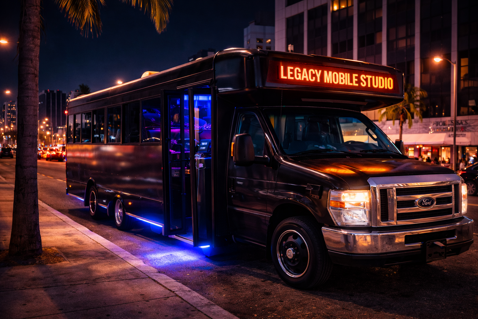 Mobile Studio Bus exterior