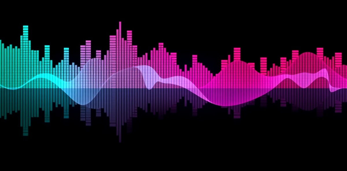Beat production waveform visualization