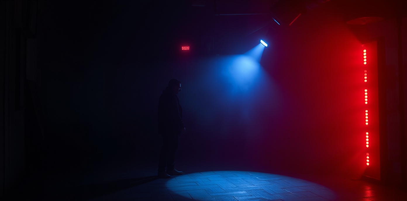 Best Horror Lighting Setups for Indie Films - Professional dark cinematic horror lighting setup