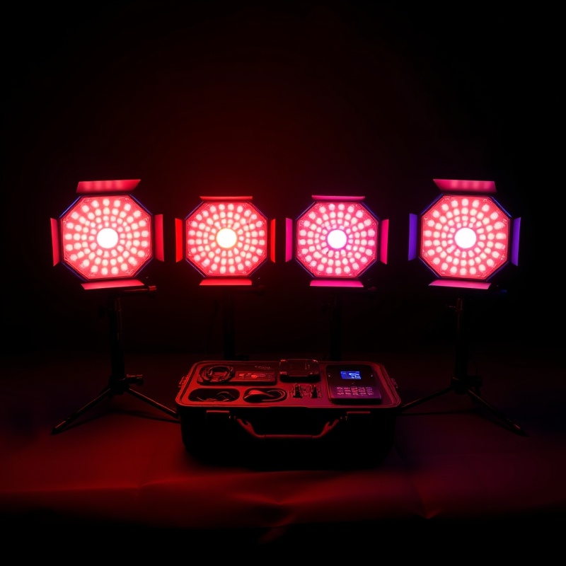Aputure MC 4-Light Travel Kit