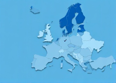 EU map with compliance countries highlighted