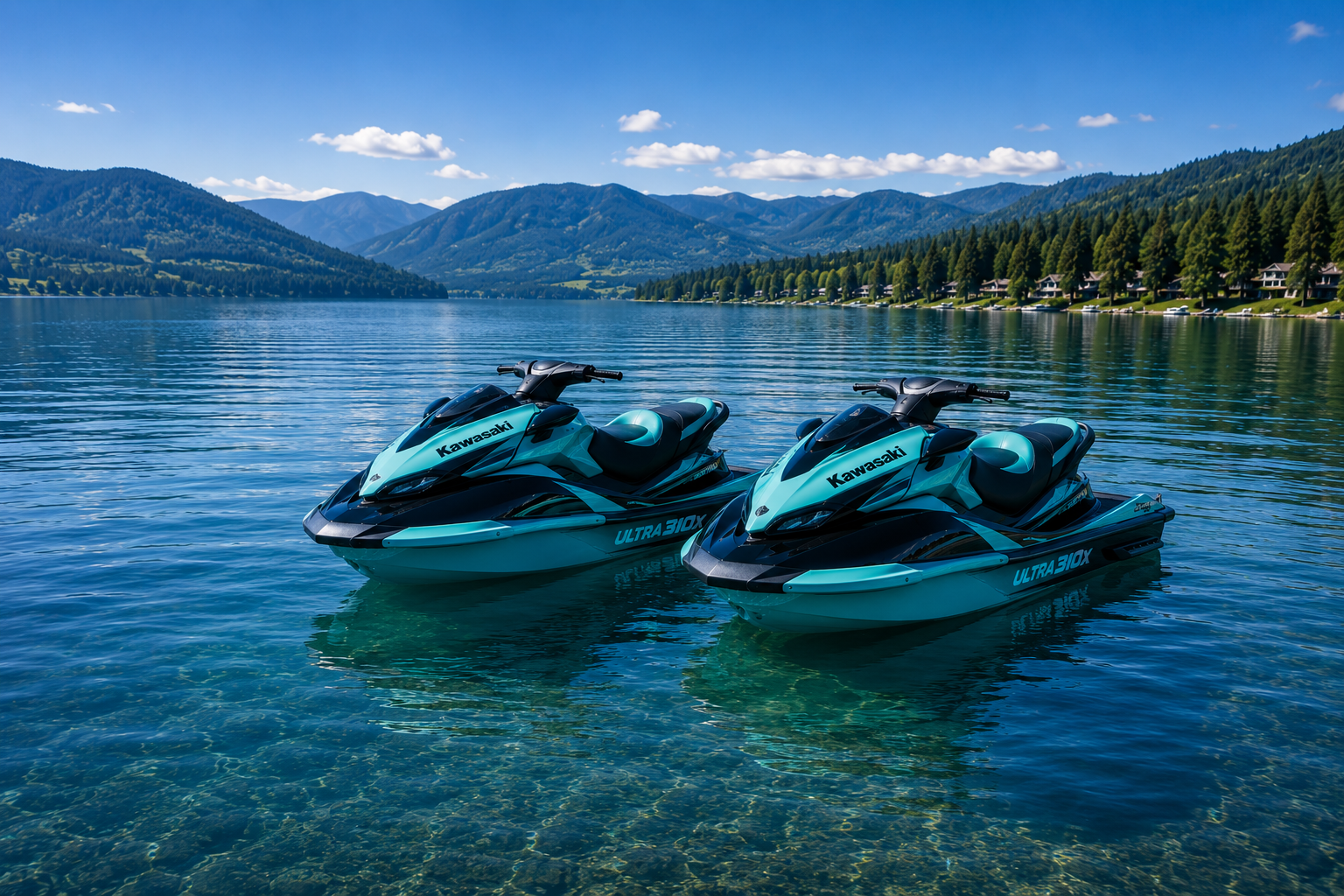 2 Jet Skis 4 Hours