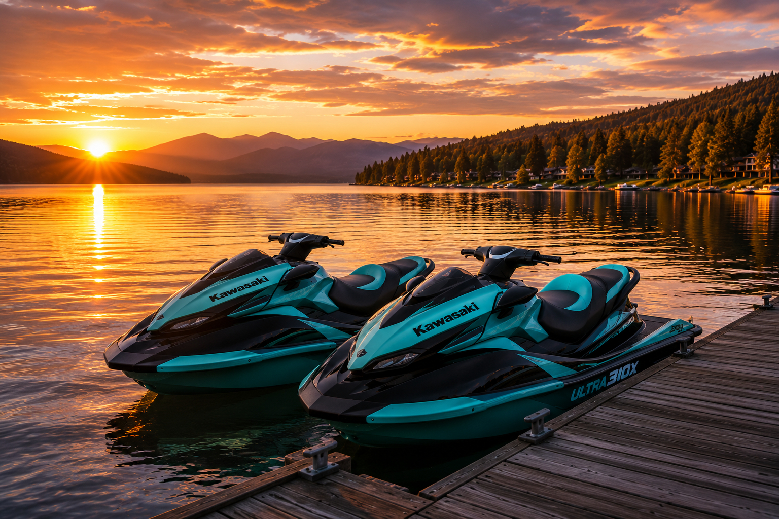 Why Choose Us - Two Jet Skis on the water
