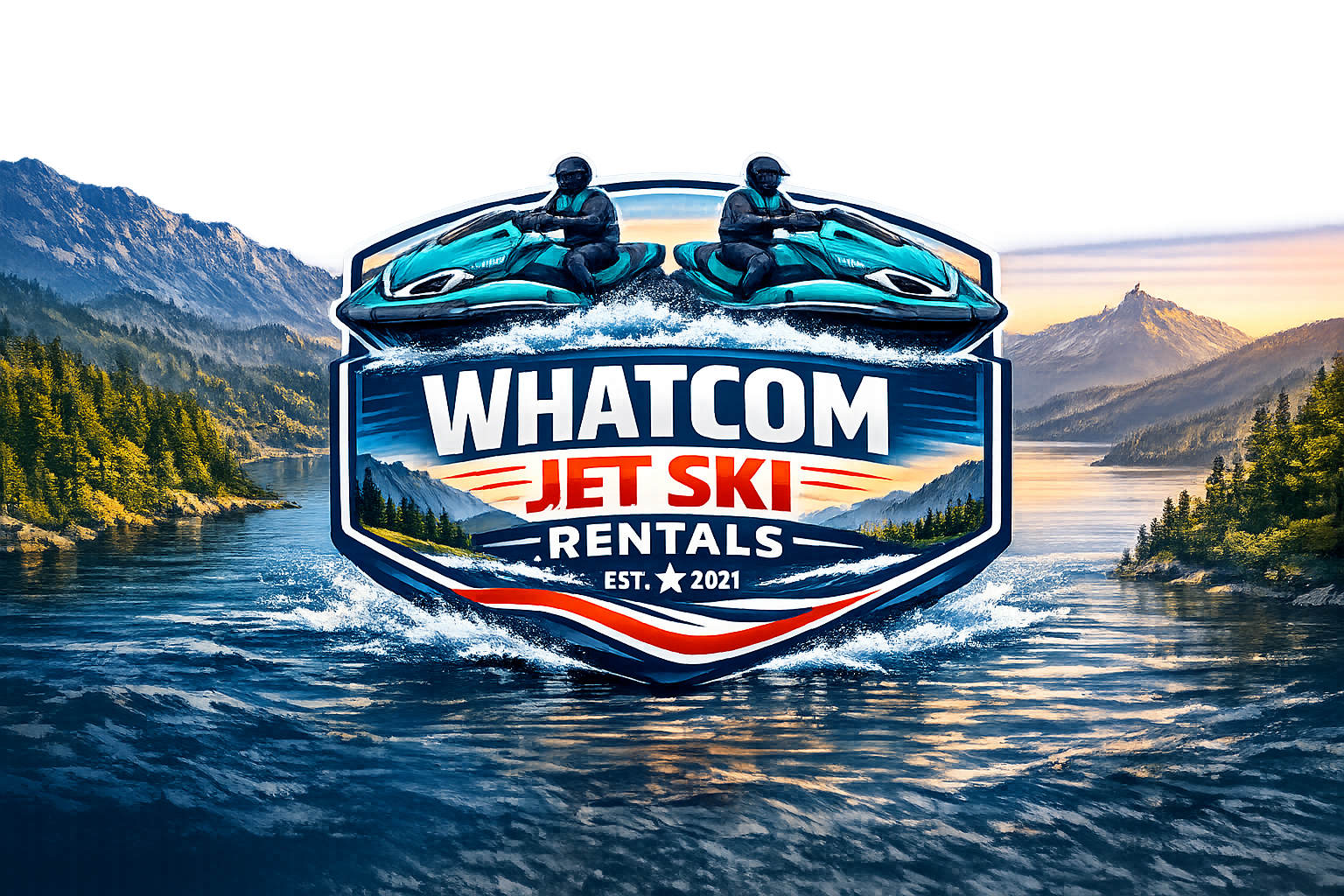 Whatcom Jet Ski Rentals Logo
