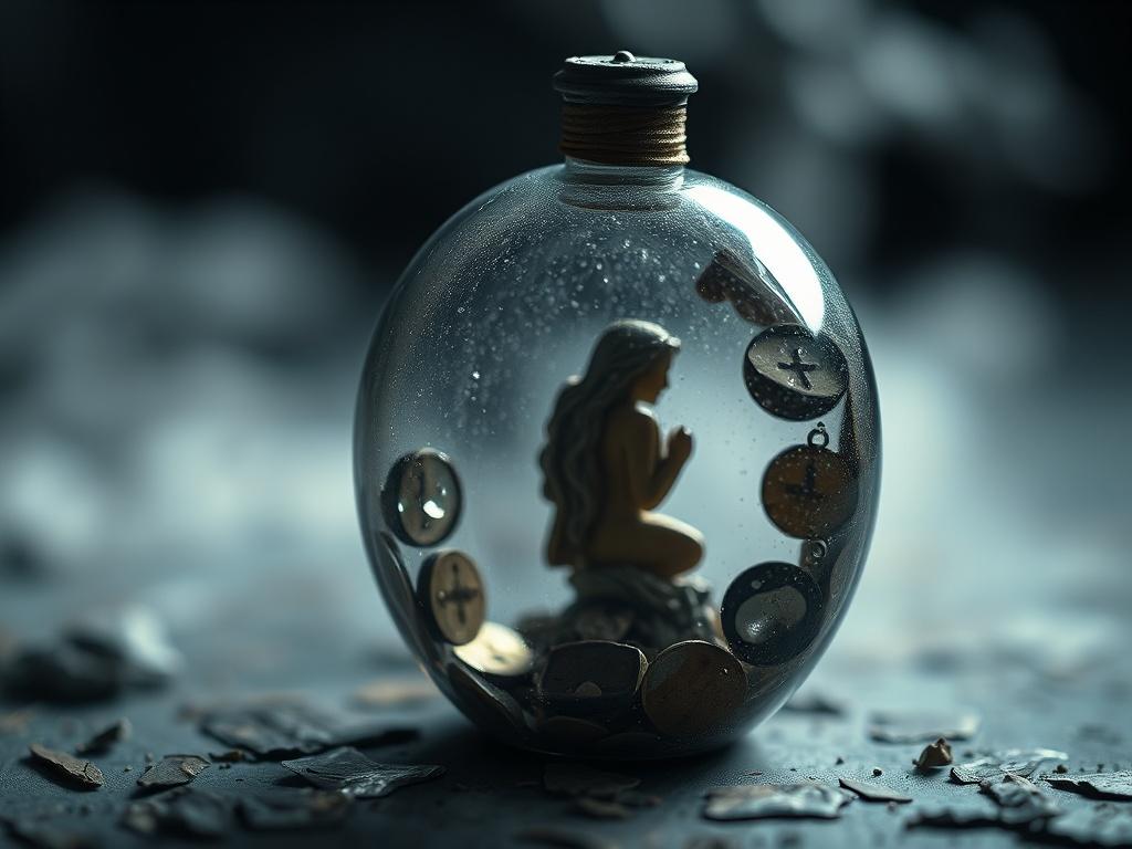 A close up view of a beautifully crafted artifact made