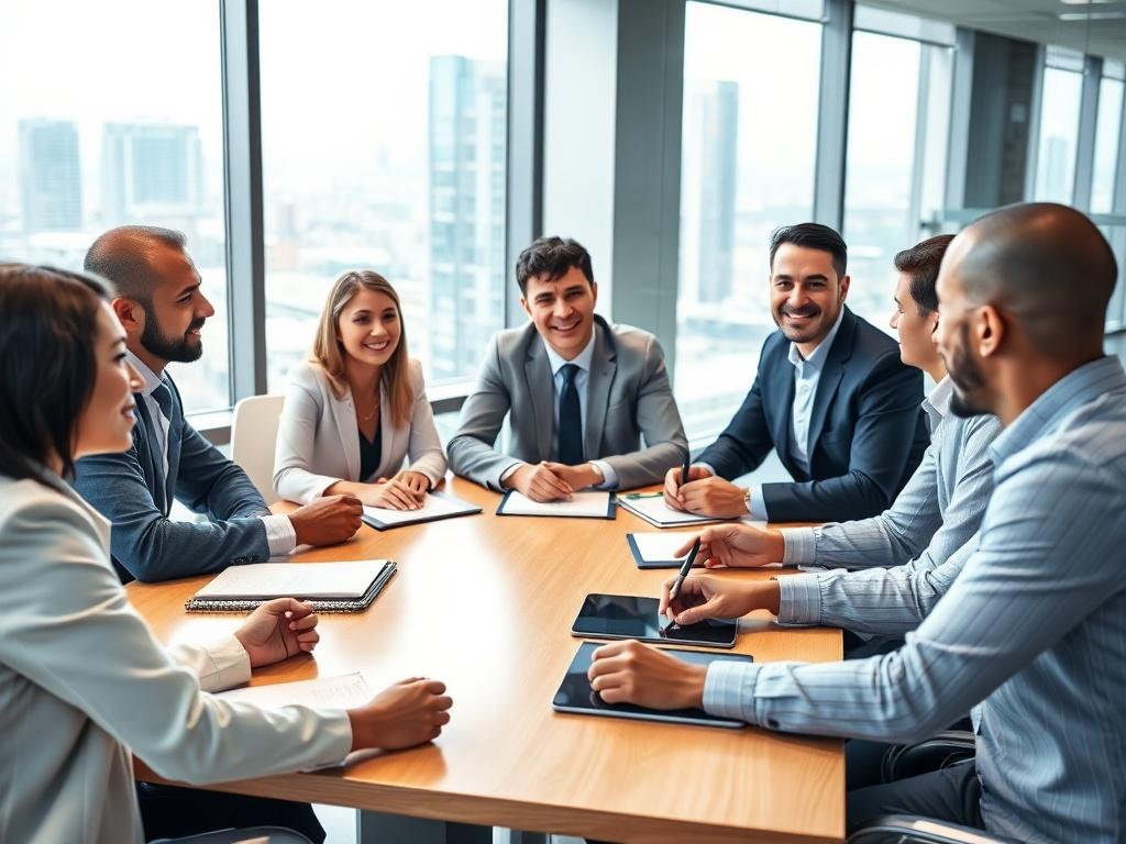 A hyper realistic close up shot of a diverse group