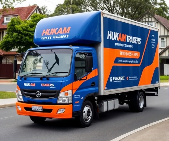 HUKAM TRADERS moving truck serving Sydney and surrounding areas