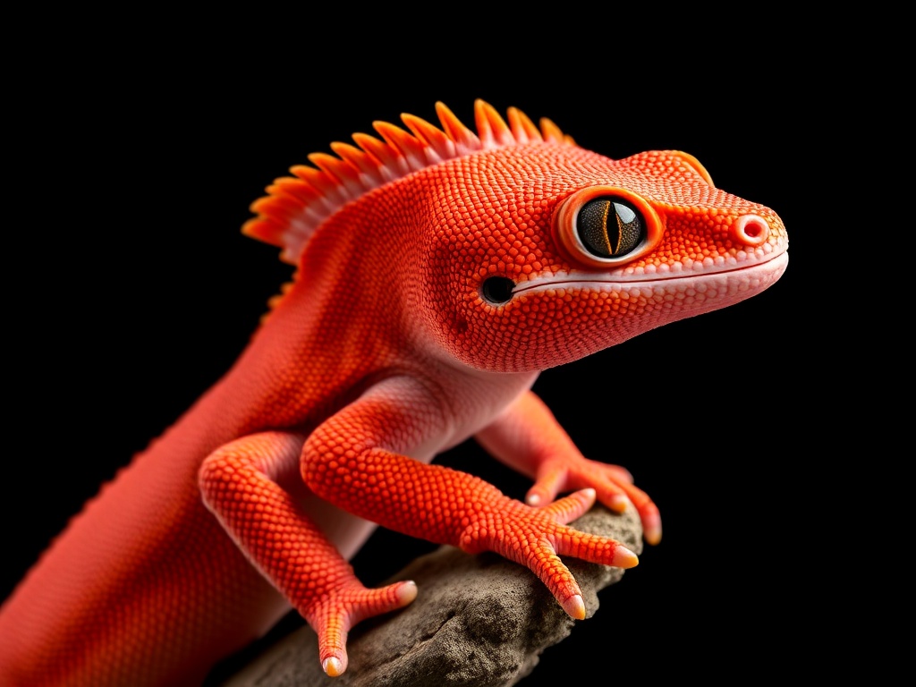 Crested Gecko - Red