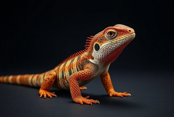 Agama - Red Head