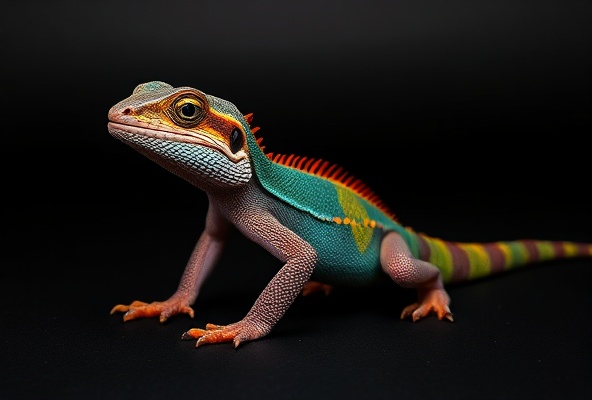 Collared Lizard - Orange