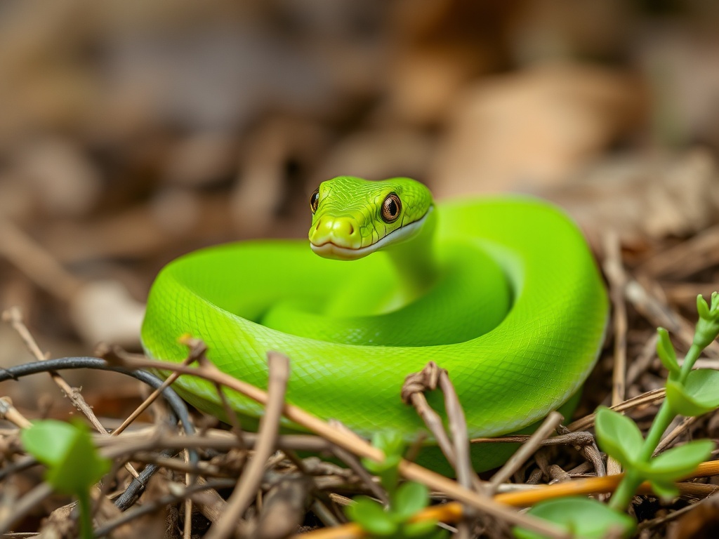 Smooth Green Snake