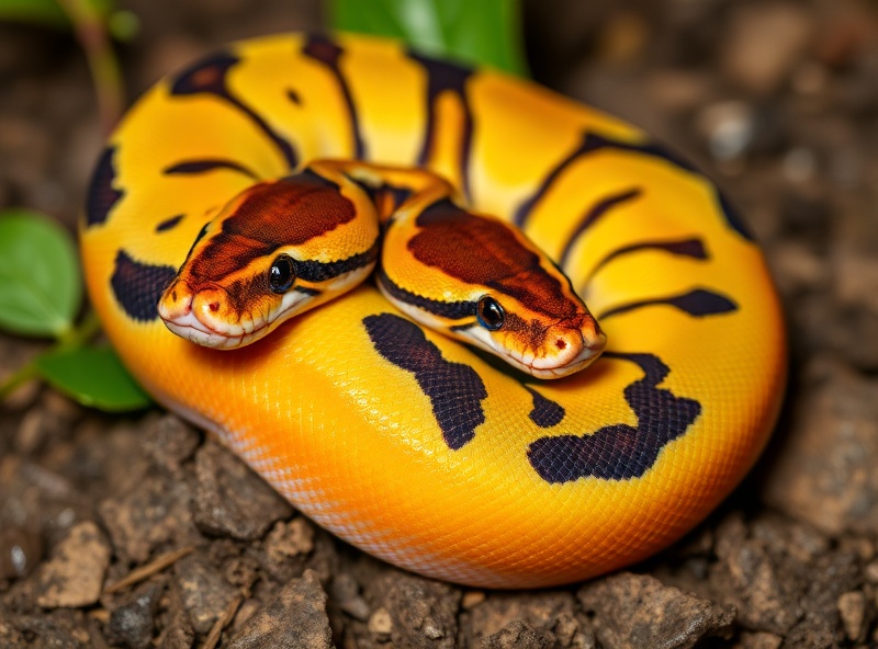 Clown Ball Python