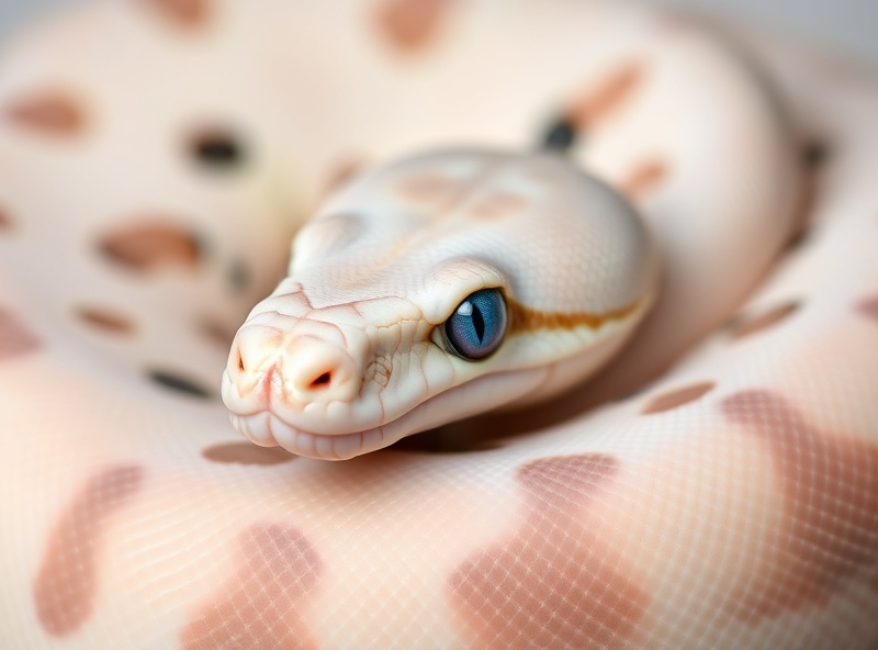 Ball Python - Blue Eyed Lucy