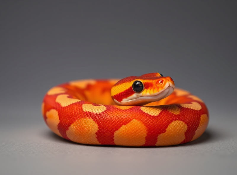 Ball Python - Sunset