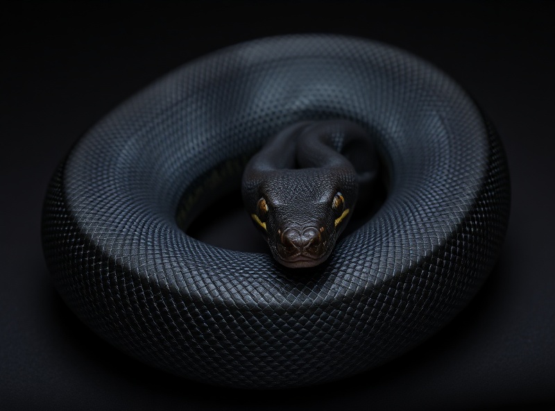 Ball Python - Black Lava