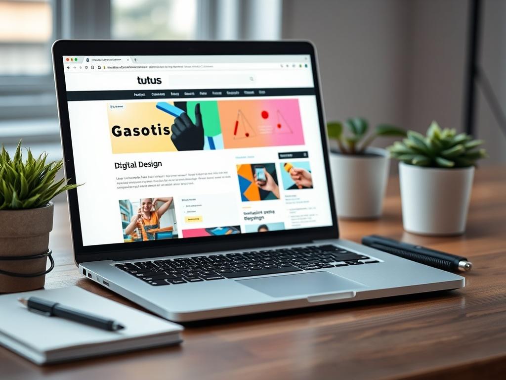 A close up shot of a laptop displaying a digital