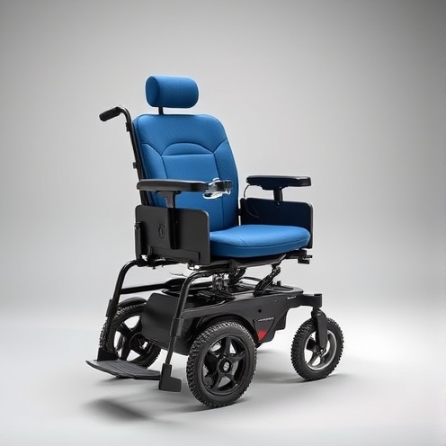 Electric Wheelchair with Joystick Control