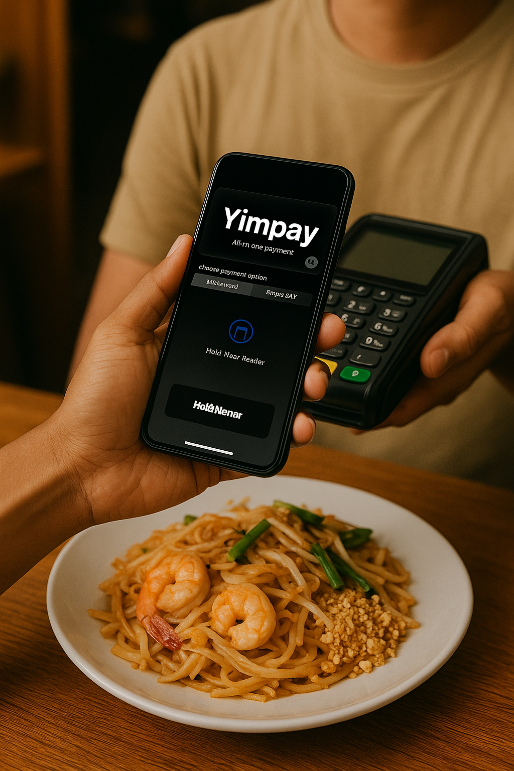 20250510_1629_contactless payment transaction_remix_01jtwrbygvfh286fn0tdyam98b.png