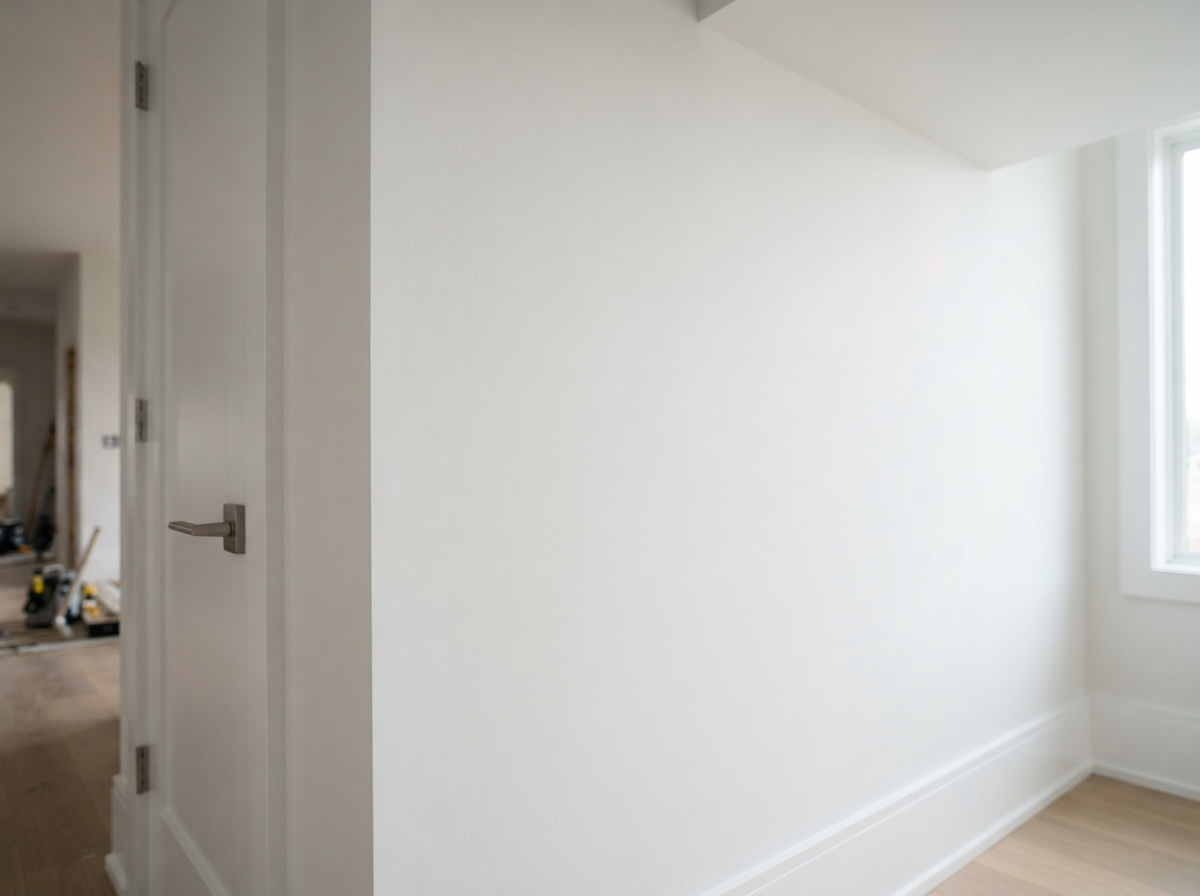 Professional drywall finish