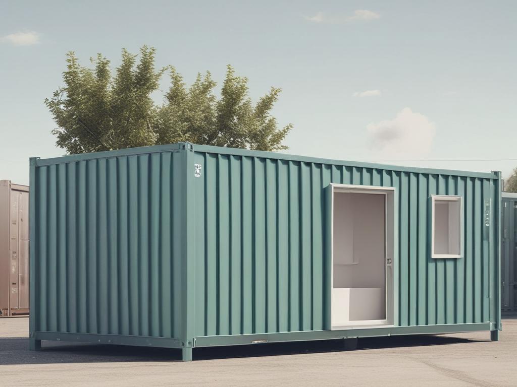 modular containers, customizable spaces, sustainable design