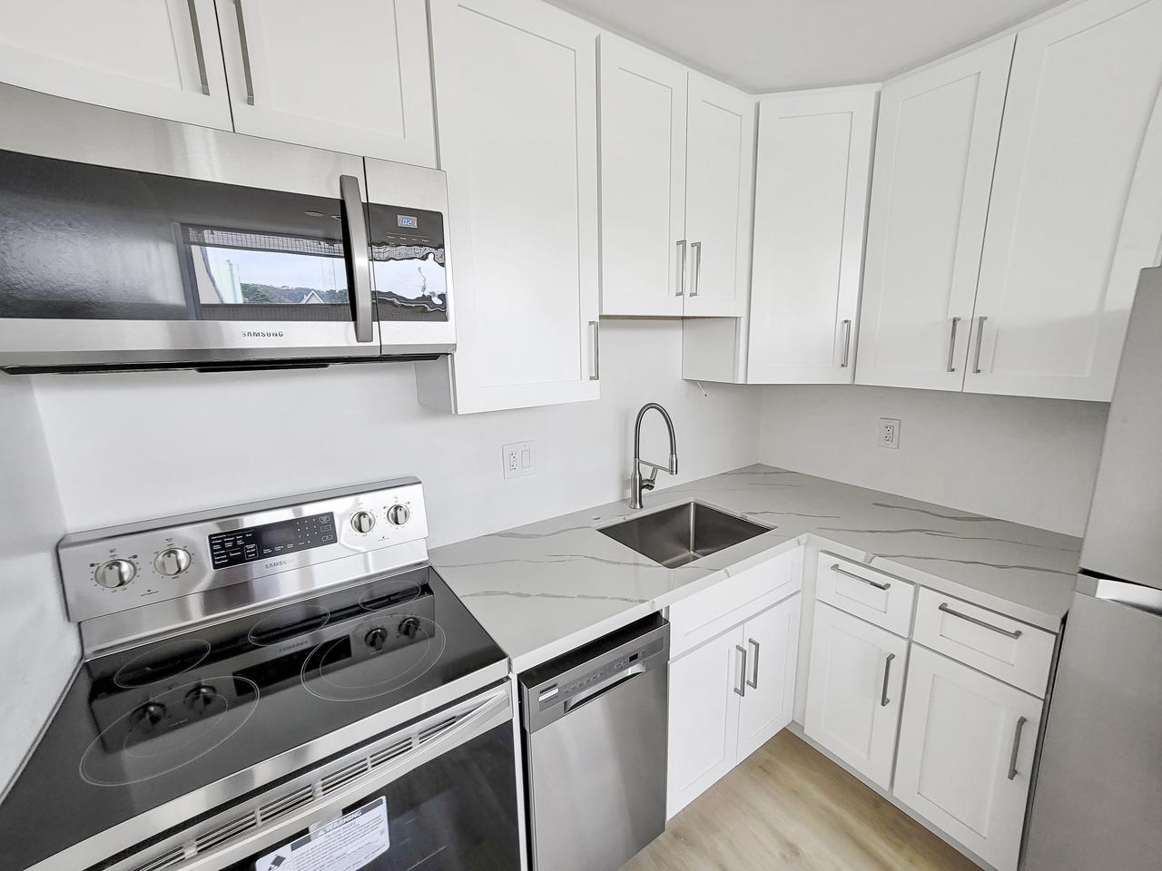 Newly built kitchen