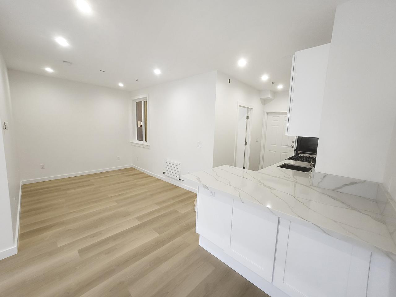 Empty newly constructed home