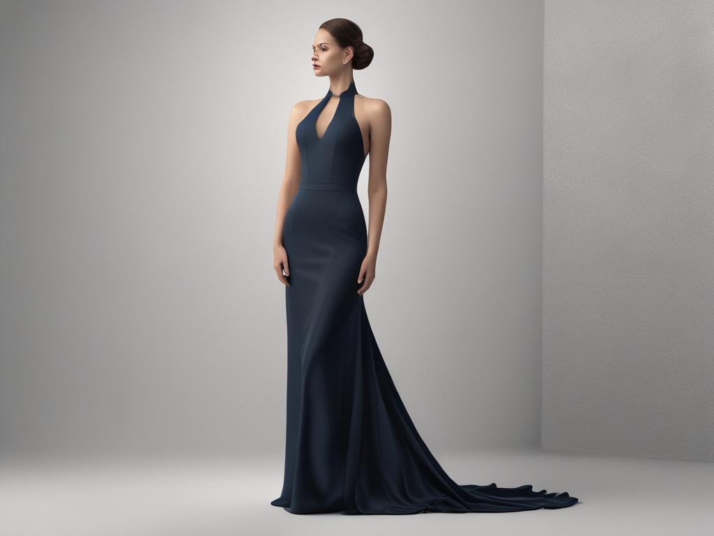 A photorealistic, high resolution image of a confident, elegant woman