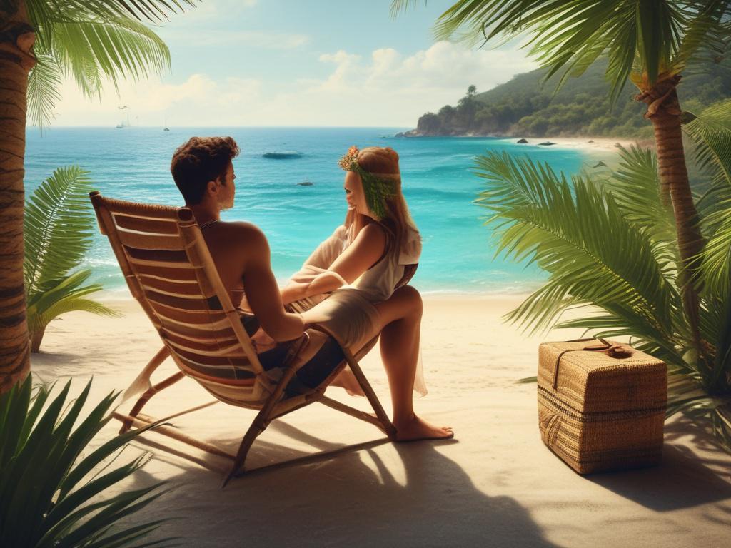 A traveler enjoying a luxurious experience with a discount voucher