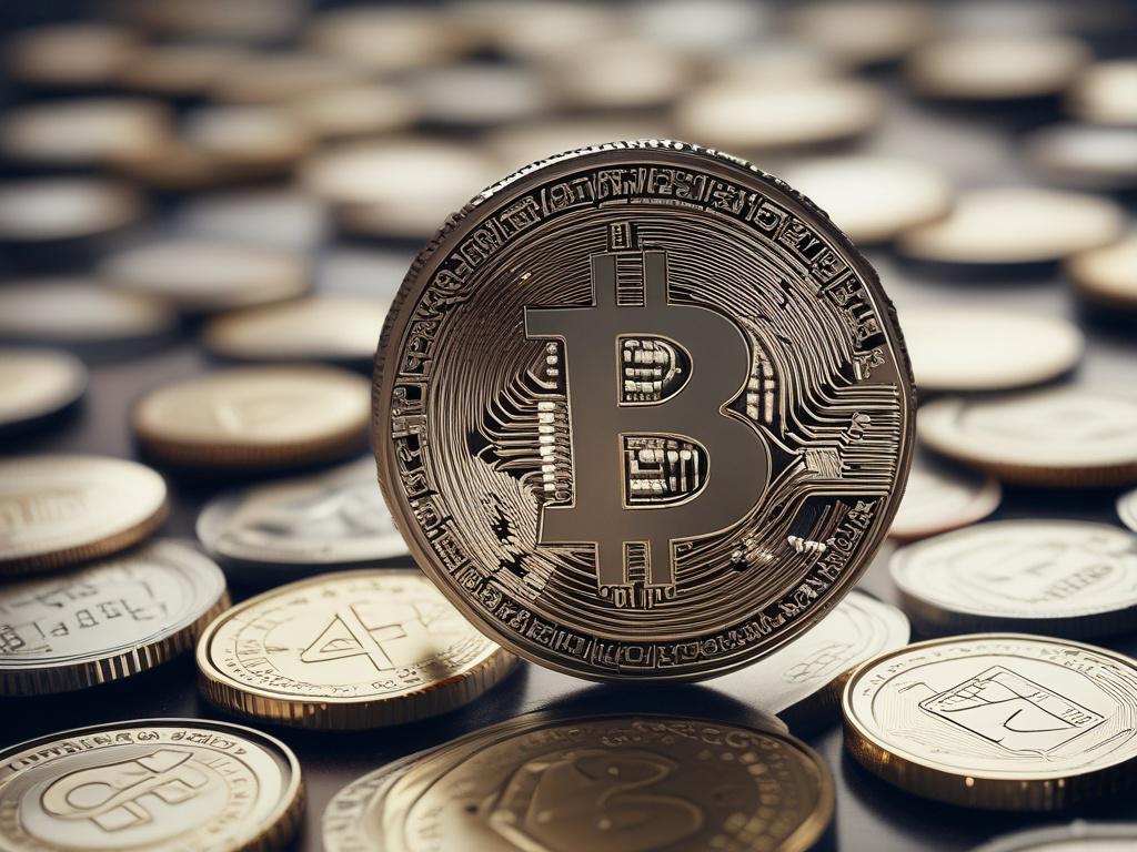 **Prompt for AI Image Generator:**

Create a realistic high-resolution image that captures the essence of the blog titled "Cryptocurrency vs. Traditional Assets: What UK Citizens Are Choosing." The composition should be simple and clear, focusing on a single subject — a thoughtful UK citizen contemplating investment options. 

The subject should be a middle-aged individual, respectfully dressed in smart-casual attire, seated at a modern desk with a laptop open in front of them. On the screen, display a comp