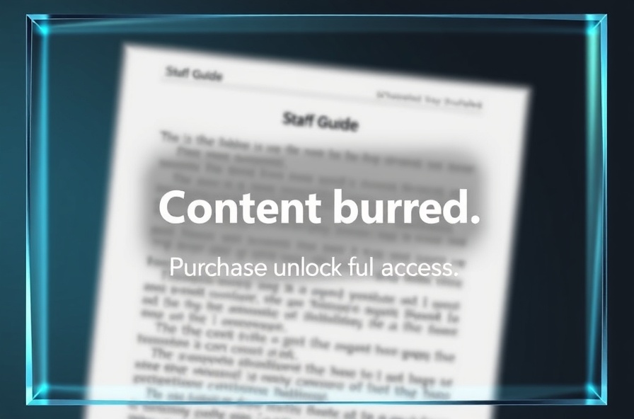 Professional Staff Guide Preview