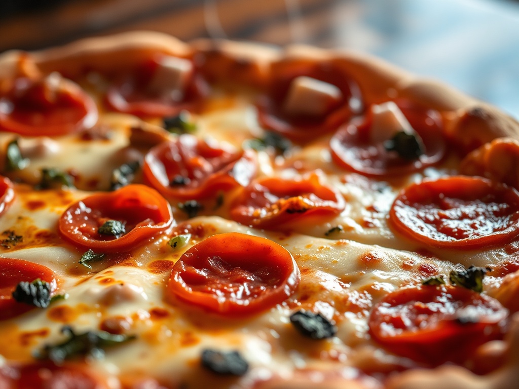 Pizza background