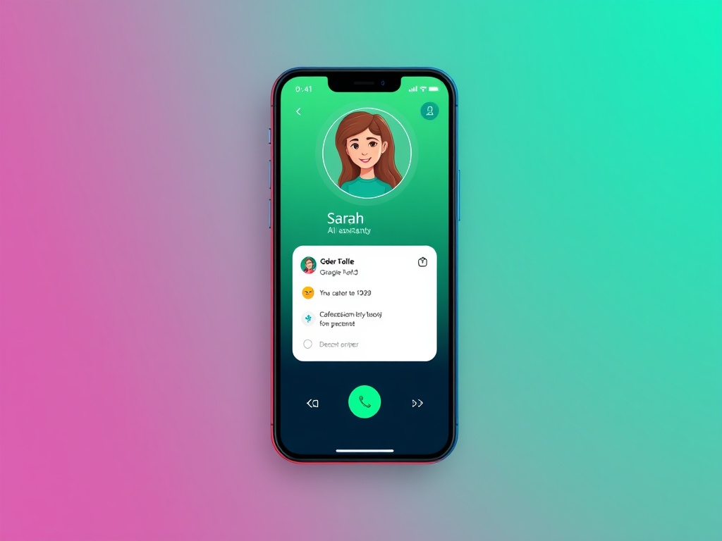 BiteUp AI phone agent interface