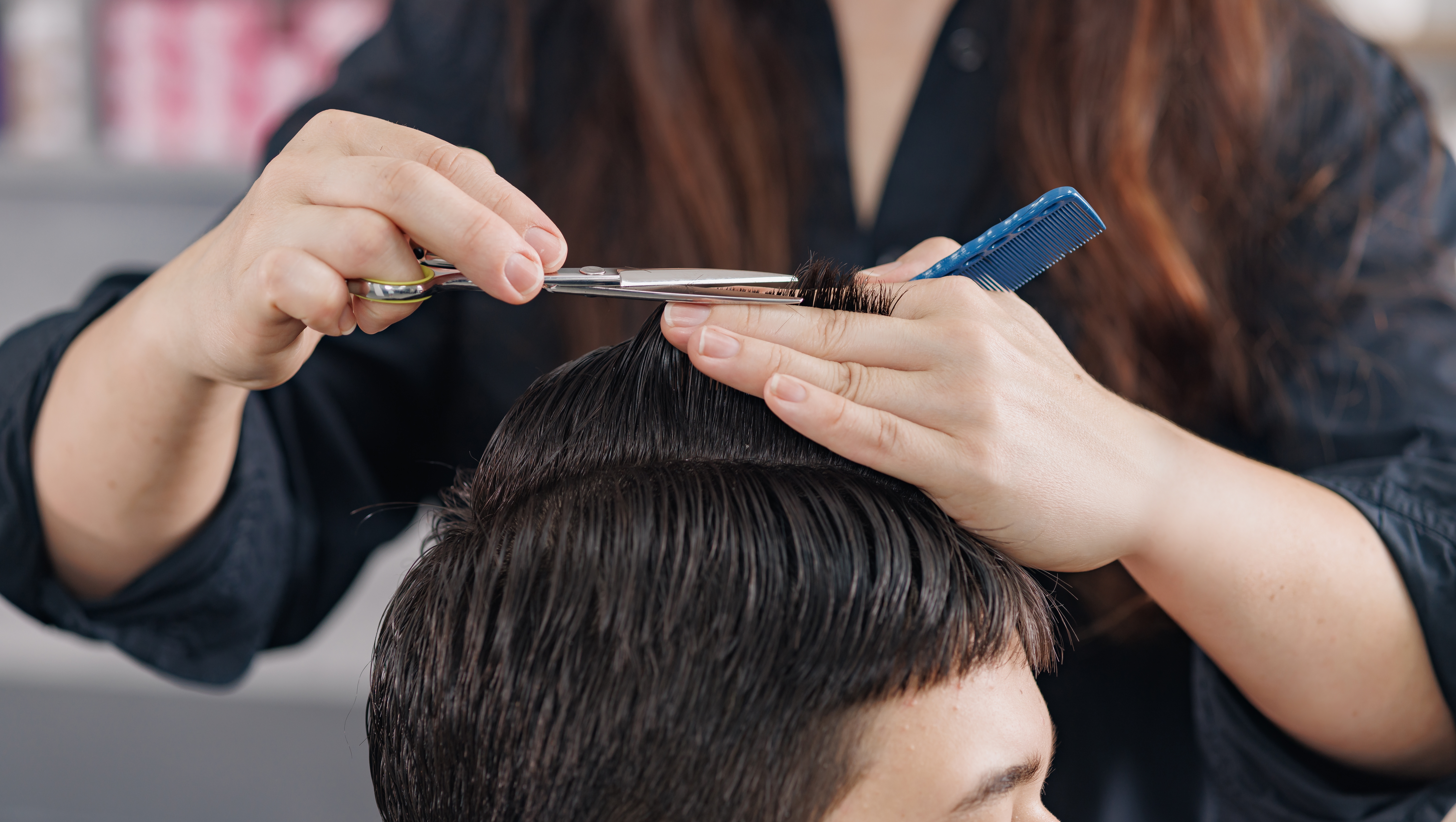 Modern Men's Haircut - Irving Barber Shop