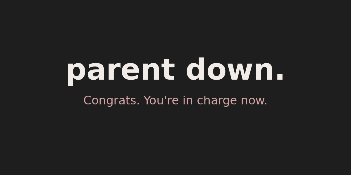 Parent Down logo