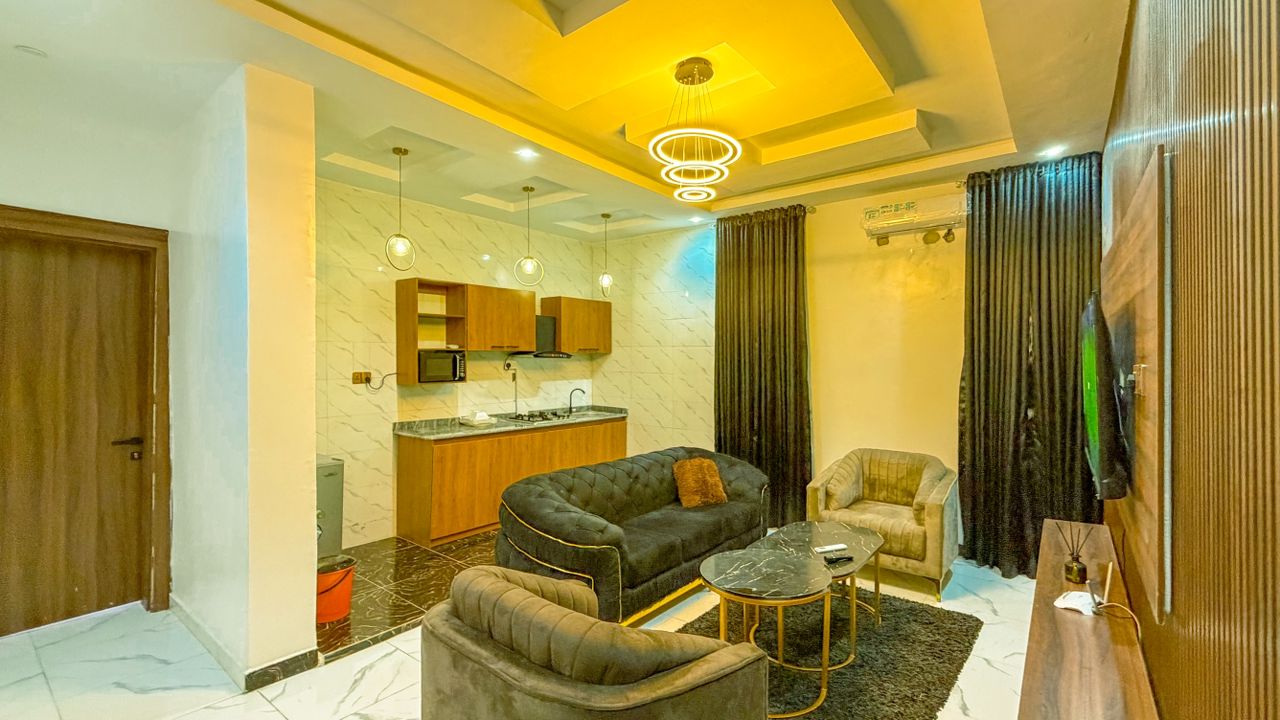 Modern apartment detail