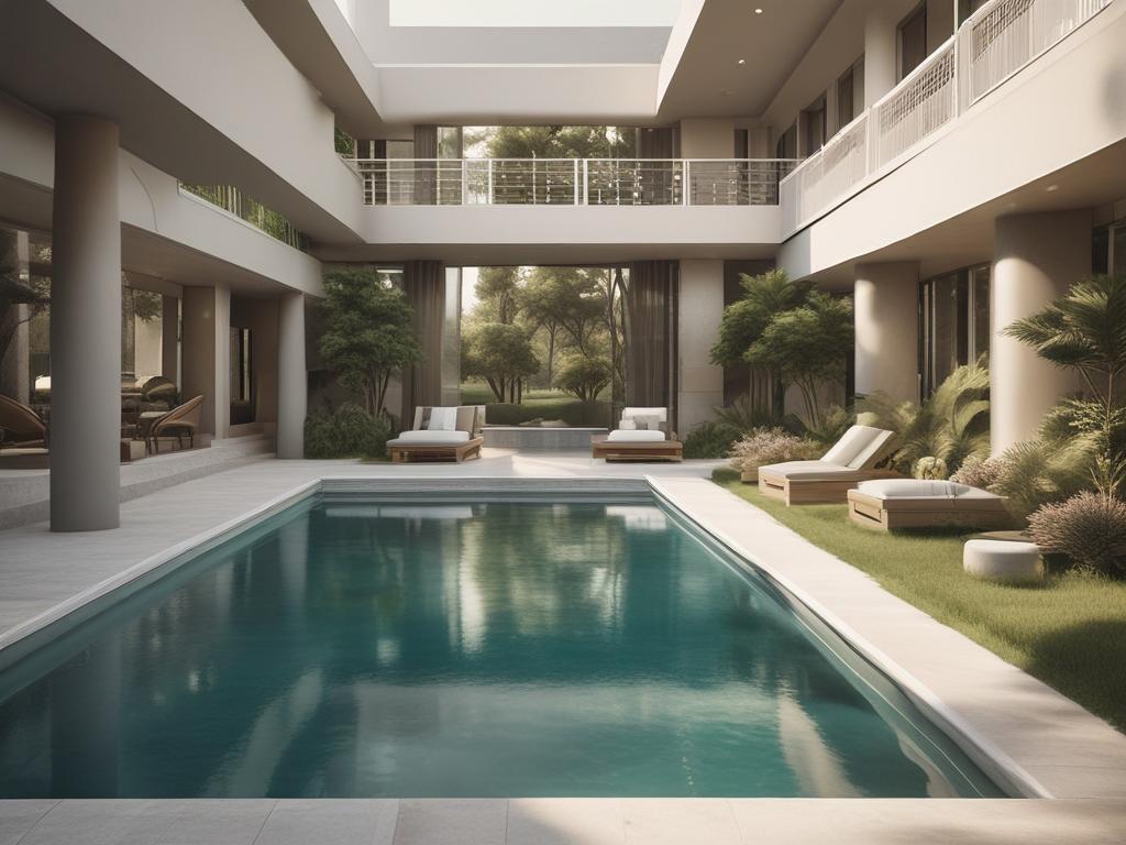 resort style living, swimming pool, clubhouse