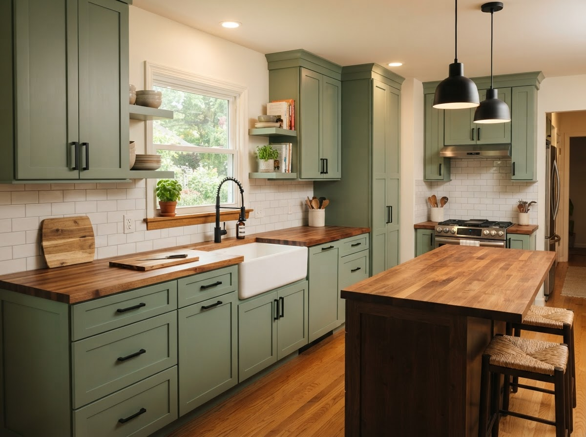 Kitchen Cabinet Refinish & Refresh